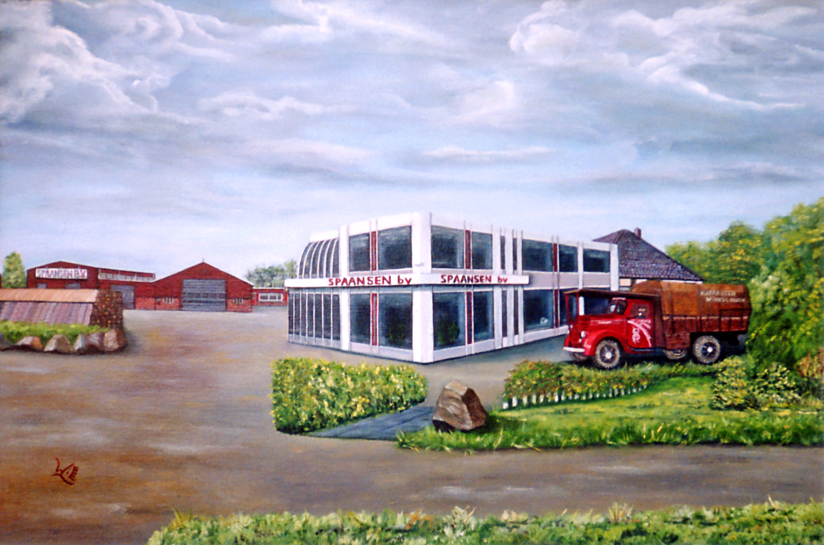 Bedrijf Spaansen in Winkel